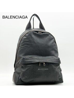 Balenciaga Explorer Gray Backpack Everyday Leather